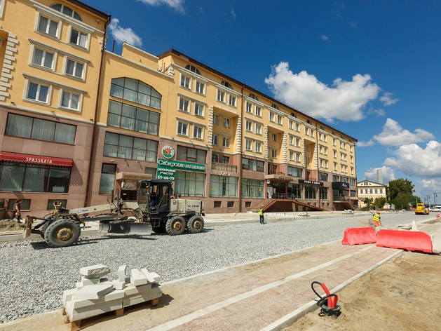 Реконструкция улицы Ленина в центре Тюмени завершится в 2025 году