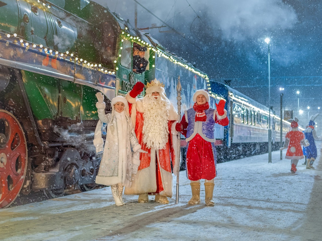 Поезд Деда Мороза приедет в Тюмень и Тобольск в конце ноября