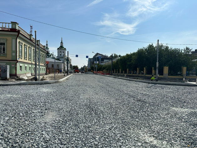 Улицу Ленина в центре Тюмени в октябре откроют после капитального ремонта