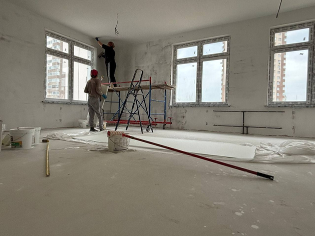 Новая школа в тюменском районе Березняки будет достроена в 2026 году