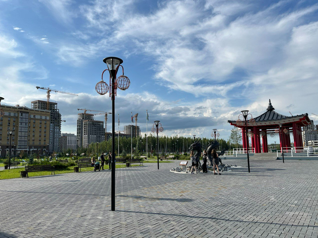 В Тюмени реконструируют парк российско-корейской дружбы