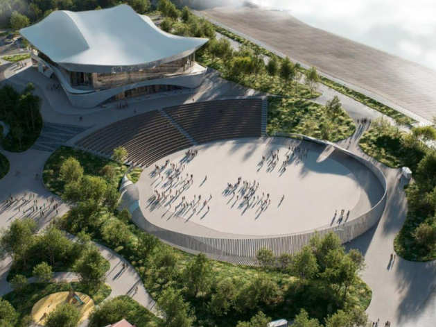 Рядом с новым концертным залом в Тобольске построят амфитеатр