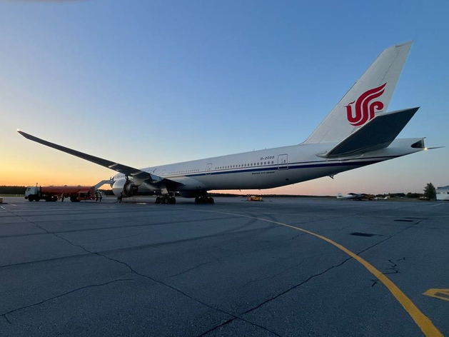 Тюменская таможня поможет с ремонтом самолета Air China в Нижневартовске