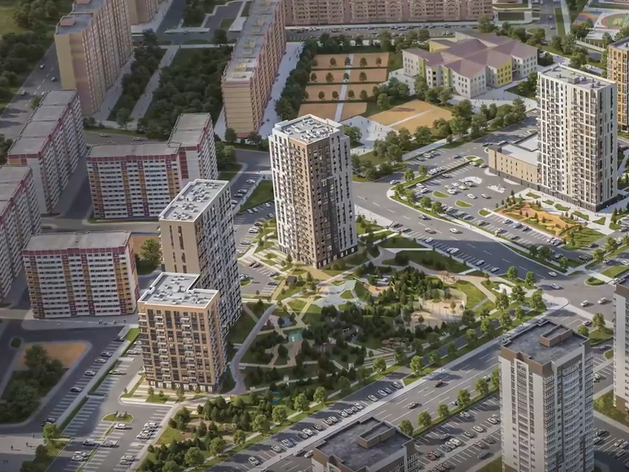 Тюменский застройщик благоустроит сквер с дождевым садом и передаст его городу