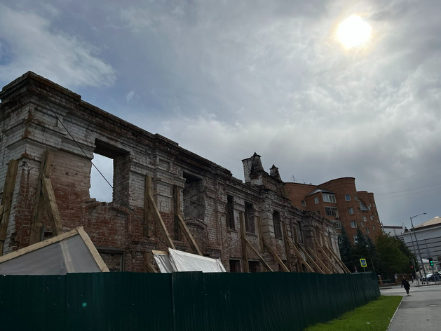 Реставрация бывшего ночлежного дома в центре Тюмени закончится в 2027 году