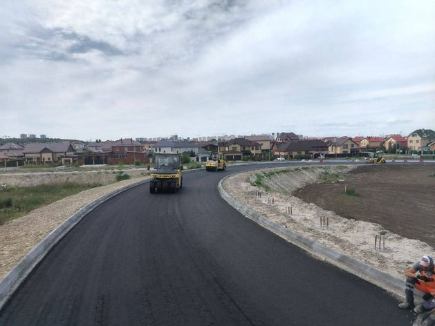 Строящуюся развязку на Червишевском тракте в Тюмени частично открыли