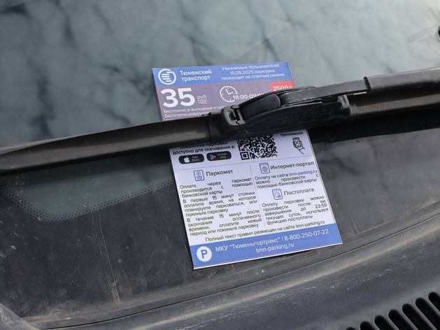 Новые платные парковки в Тюмени будут введены 15 декабря: где и сколько