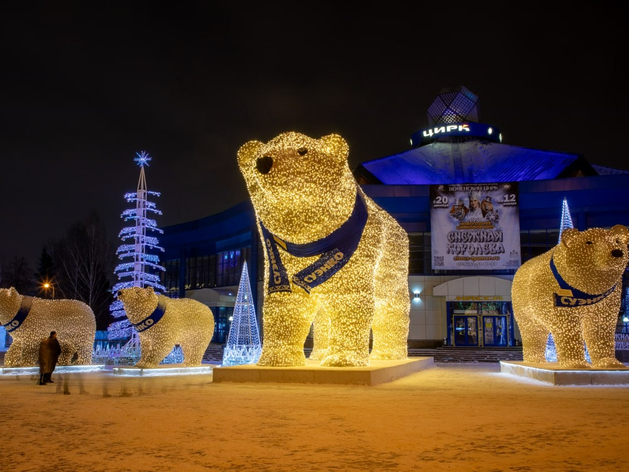 Белых медведей провезут новогодним кортежем по Тюмени на следующей неделе